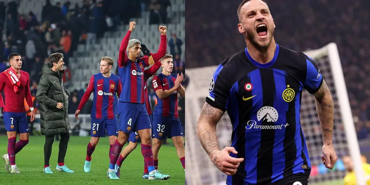 FC Barcelona needs Inter Milan to advance to the Quarter Finals of the Champions League.