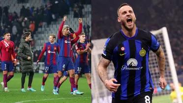 FC Barcelona needs Inter Milan to advance to the Quarter Finals of the Champions League.