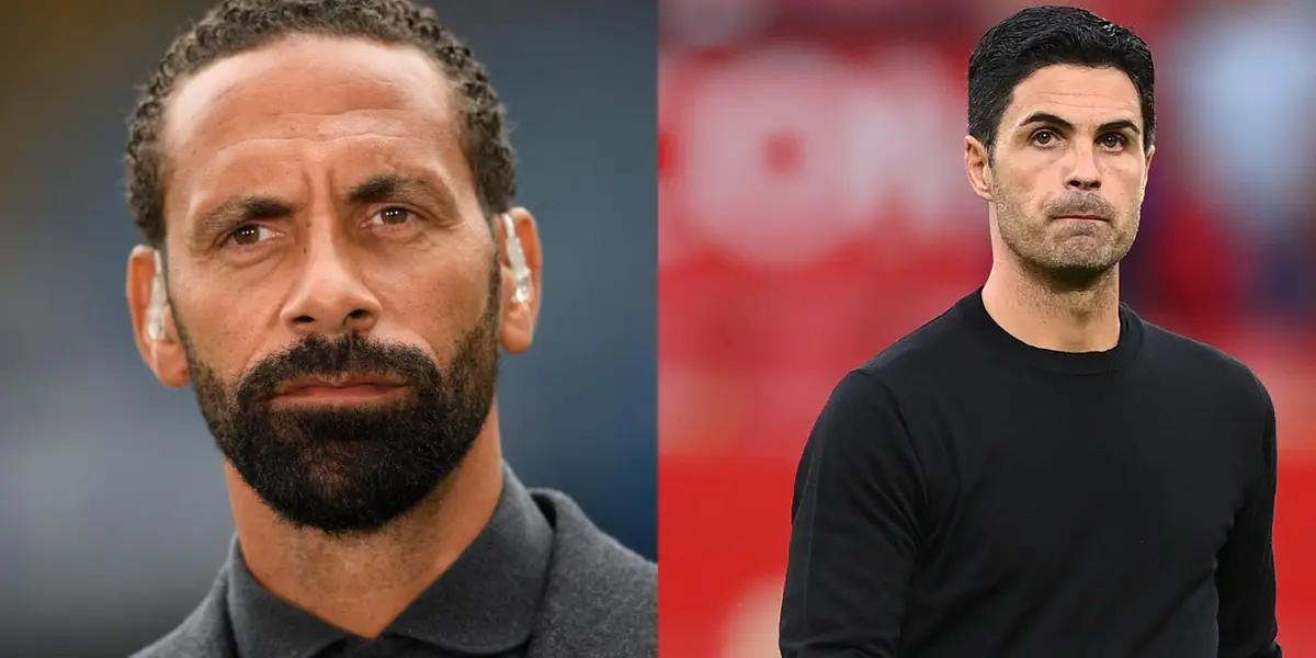 Ferdinand believes Mikel Arteta could leave Arsenal for a better club if offered a contract.