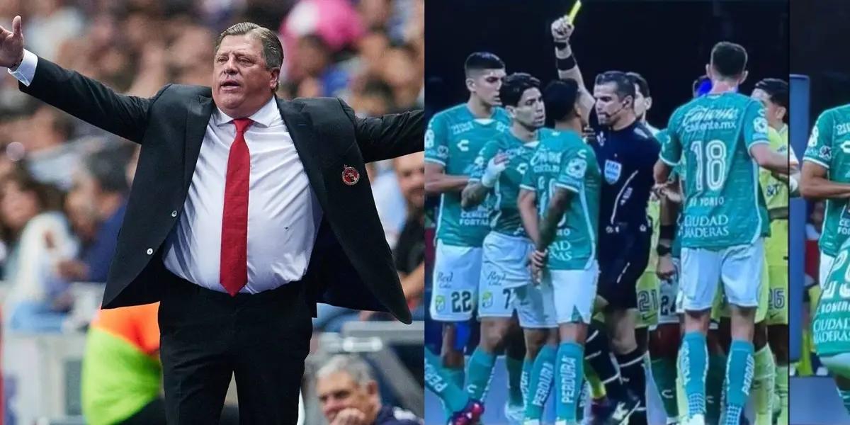 Fernando Hernández hit a León player and is already being investigated for his bad action