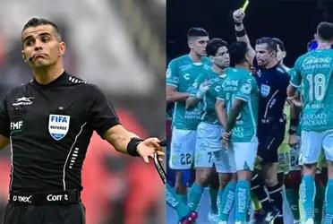 Fernando Hernández hit a León player and this will be his sanction