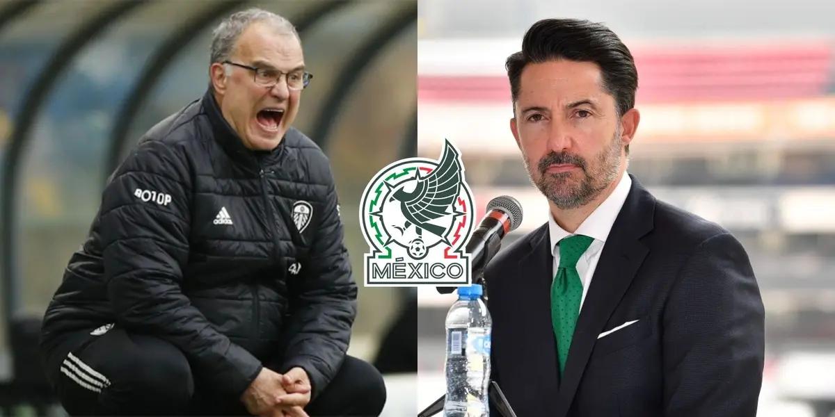 Find out what Marcelo Bielsa was asked to sign for El Tri but the coach refused out of dignity