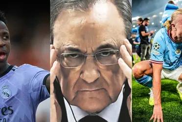 Florentino Pérez found Benzema's replacement at Real Madrid, Vinicius smiles