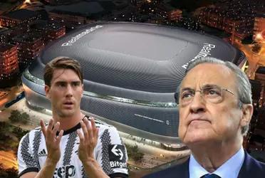 Florentino's decision with Dusan Vlahovic that surprises Real Madrid