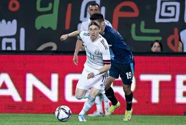 Flores played 30 minutes in his second cap with El Tri.