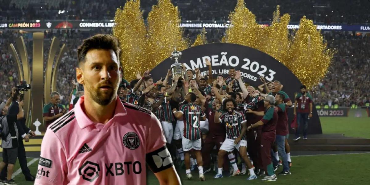 Fluminense defeated Boca Juniors in the final of the Copa Libertadores and became champion.