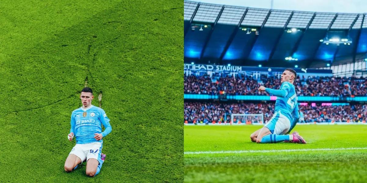 Foden scores a brace in the second half to give Manchester City the win.