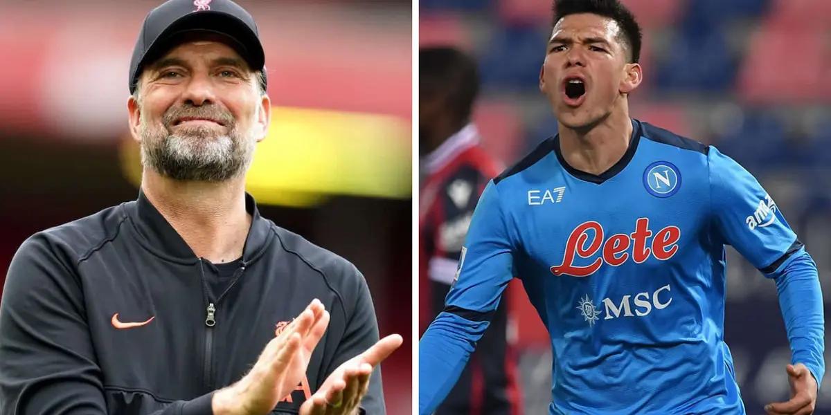 For days the Mexican right winger's name has been sounding as an option for Jürgen Klopp.