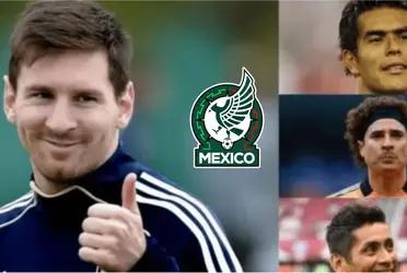 For Lionel Messi, there is only one goalkeeper who deserves to be Mexico's best.