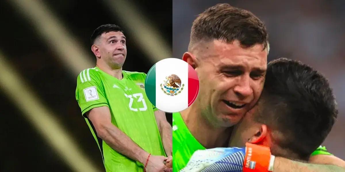 For making fun of Mexico, for refusing the hat and for telling the fan to shove the hat up his ass..... Now comes the ultimate karma for the Argentine goalkeeper