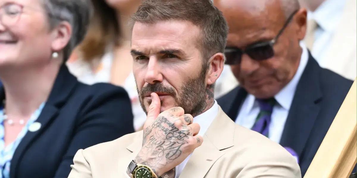 Foto: redes de David Beckham.