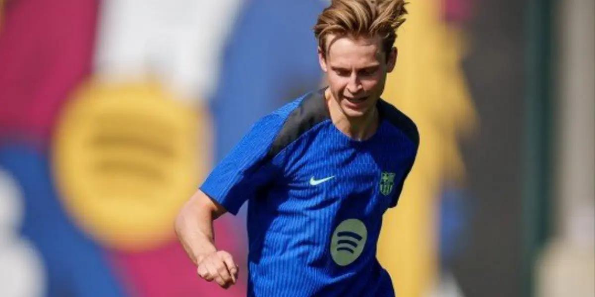 Frenkie de Jong. Photo: Barcelona FC social networks.