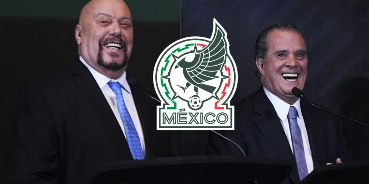 From working for Televisa and commentating with Perro Bermudez, he would now run El Tri