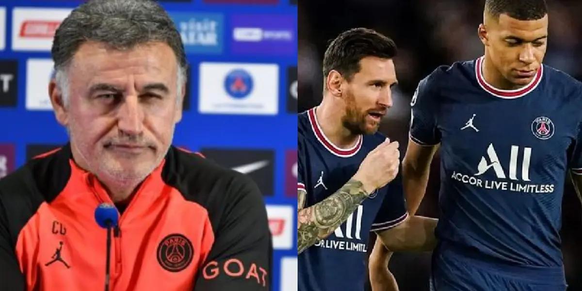 Galtier spoke about Lionel Messi's relationship with Mbappe ahead of Ligue 1 comeback