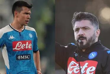 Gennaro Gattuso and Hirving Lozano aren't getting alone very well. The former Milan midfielder has asked his players to isolate Lozano, but there is one player that disobeys him