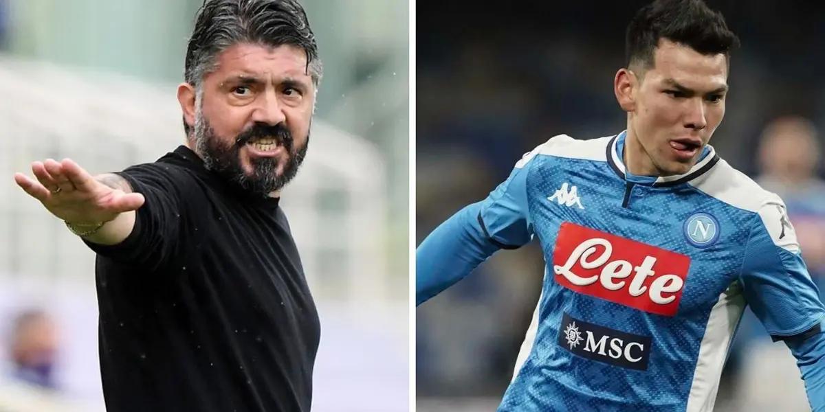 Gennaro Gattuso to return to coaching after a sabbatical year and would bring Hirving Lozano out of Napoli.
