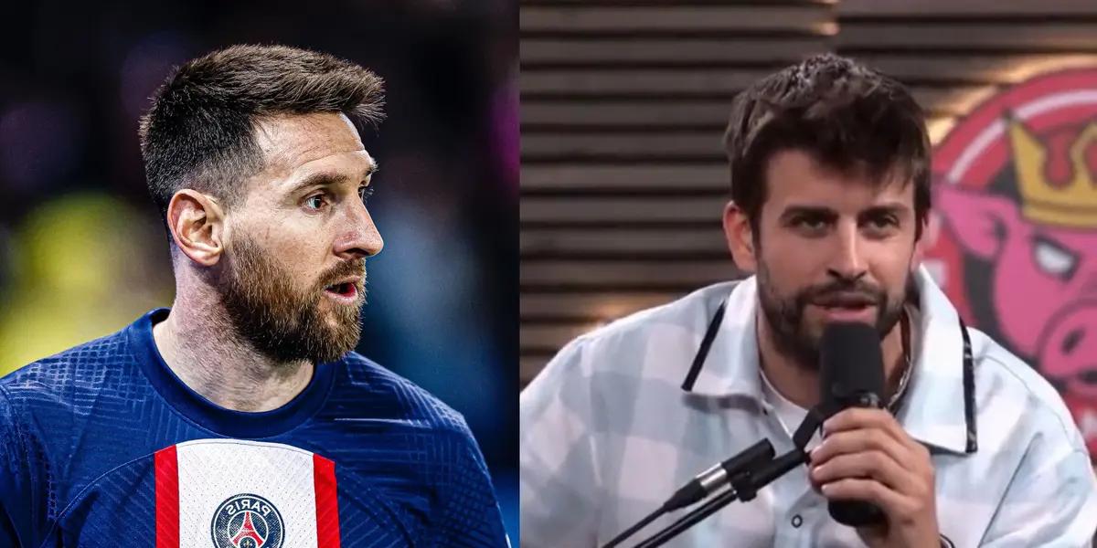 Gerard Pique and Lionel Messi's relationship did not end well.