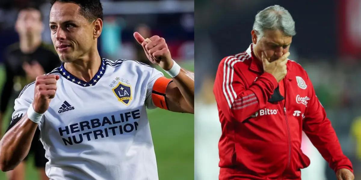 Gerardo Martino does not want him so he asked him for something that Chicharito was not willing to bend.