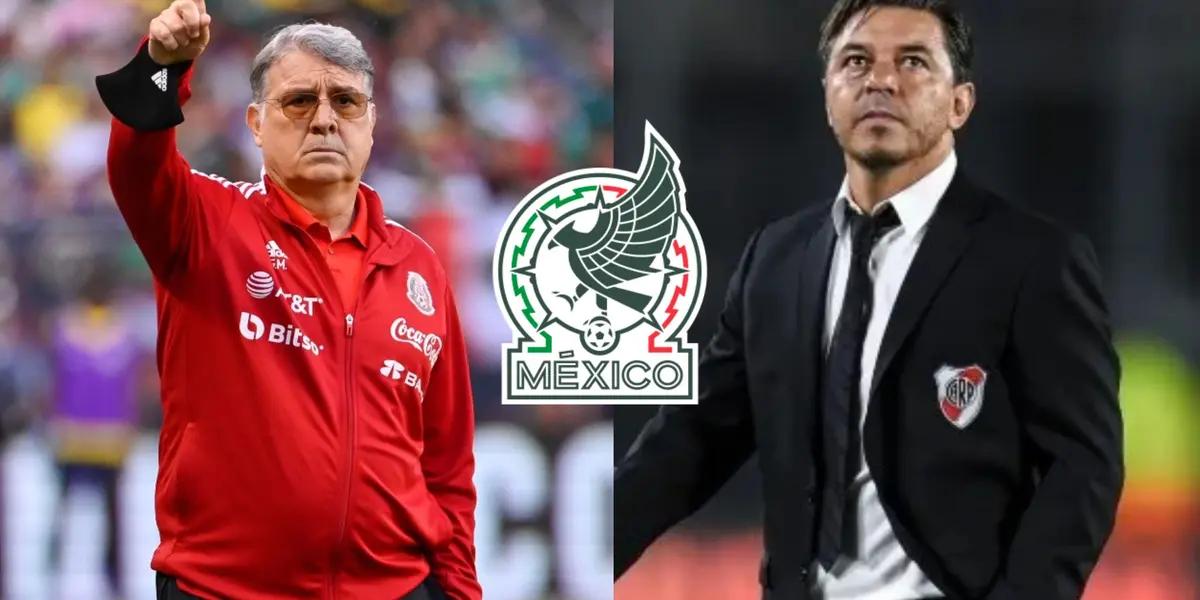 Gerardo Martino is close to leaving El Tri and Marcelo Gallardo could arrive, but he sets conditions.