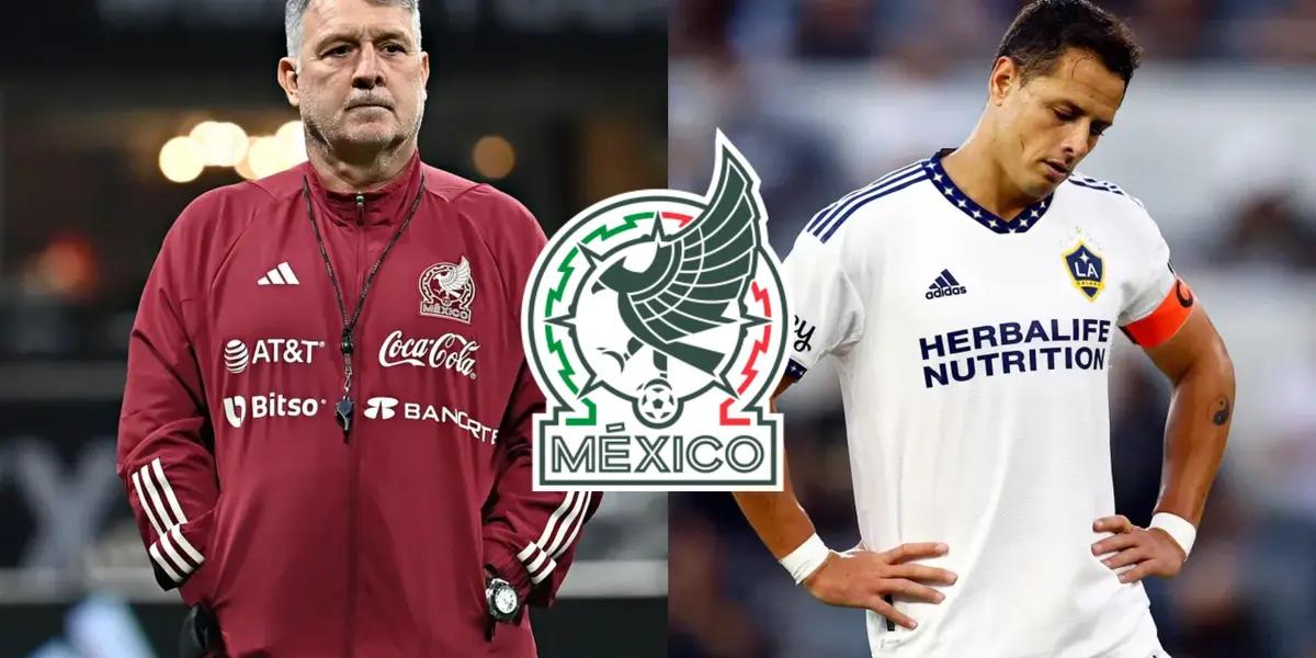 Gerardo Martino revealed in a press conference that Javier Hernandez will not be considered for the Qatar World Cup; this is how Chicharito reacted.