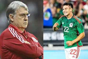 Gerardo Martino's first player to be permanently removed from the roster after the Mexico-Iraq duel