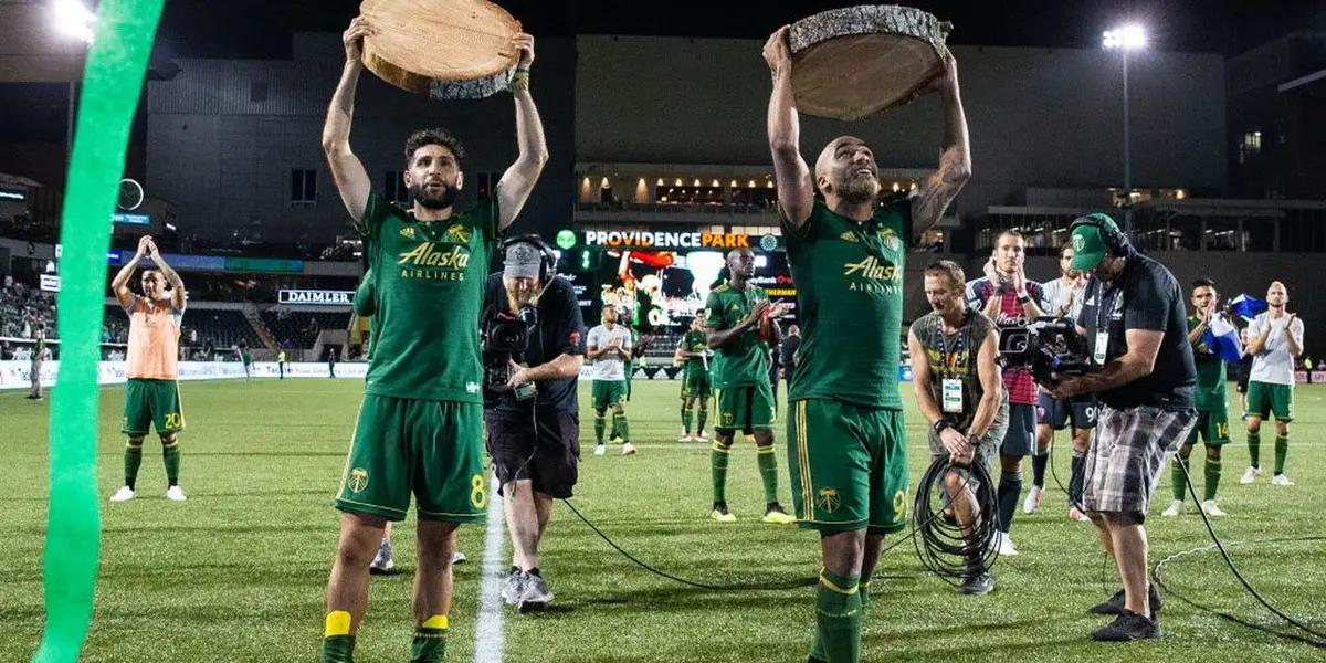 Giovanni Savarese's team, the Portland Timbers, beat Orlando City Soccer Club 2-1.