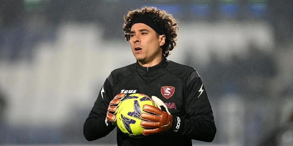Guillermo Ochoa has become the best player of Salernitana