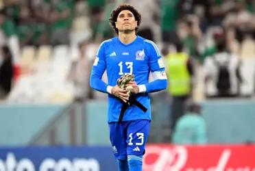 Guillermo Ochoa started in the game of the Mexican National Team in the Nations League