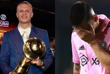 Haaland finally wins a trophy over Messi