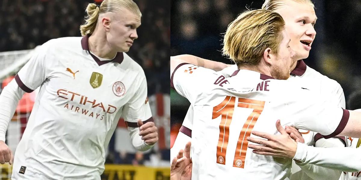 Haaland total madness! Erling scores 5 goals in the same match with Man City
