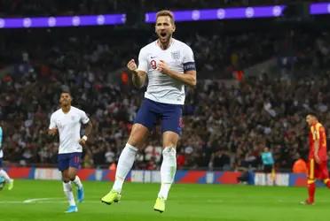 Harry Kane helped himself to a third hat-trick of the season tonight against San Marino in the FIFA World Cup qualifier.