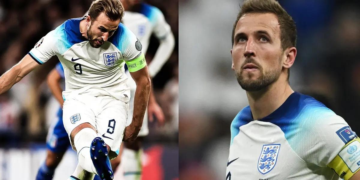 Harry Kane scored from the penalty spot against Italy and they tied for the moment