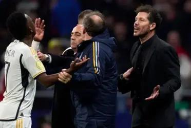 Harsh words exchanged between the two footballing figures