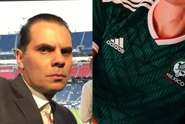 He has characterized for his tough criticism to El Tri.