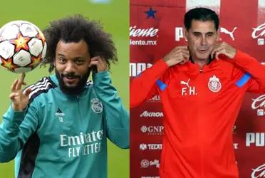He is branded as the Mexican Marcelo and now could arrive for free at Chivas thanks to Fernando Hierro