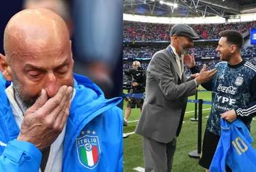 He is one of the best scorers in Italy, football is in mourning.