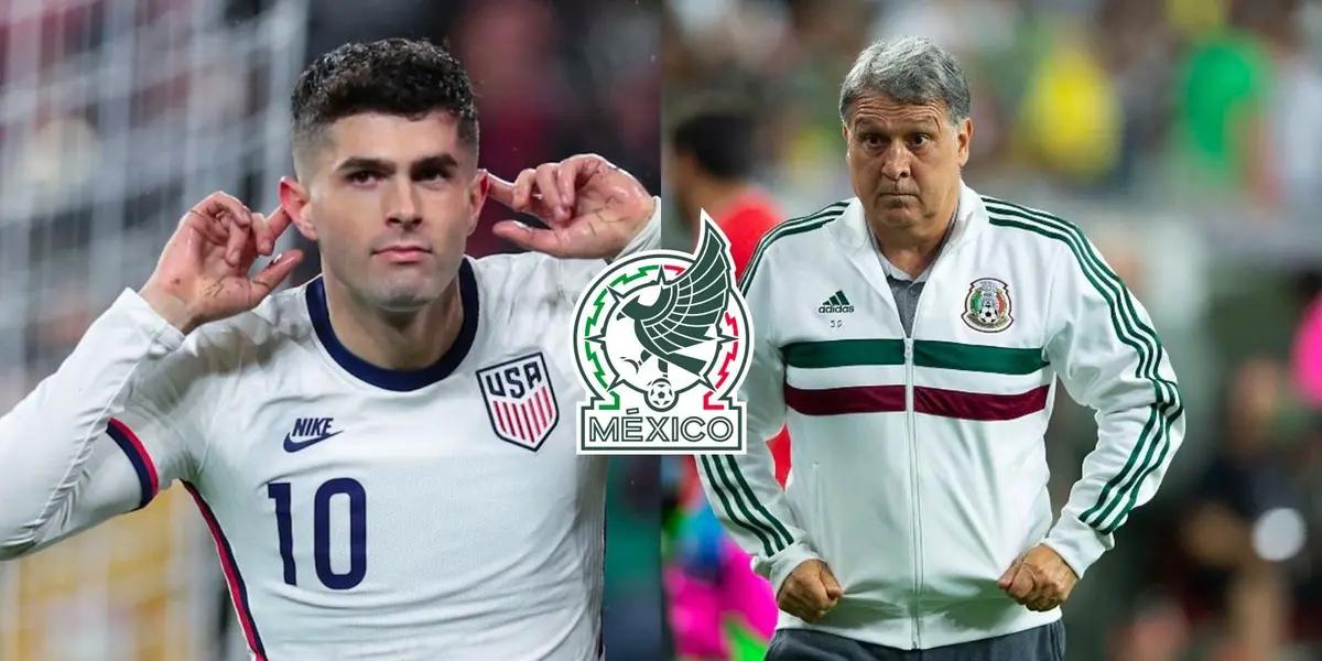 He knew that in Mexico there are certain preferences and he would rather decide to represent the USMNT