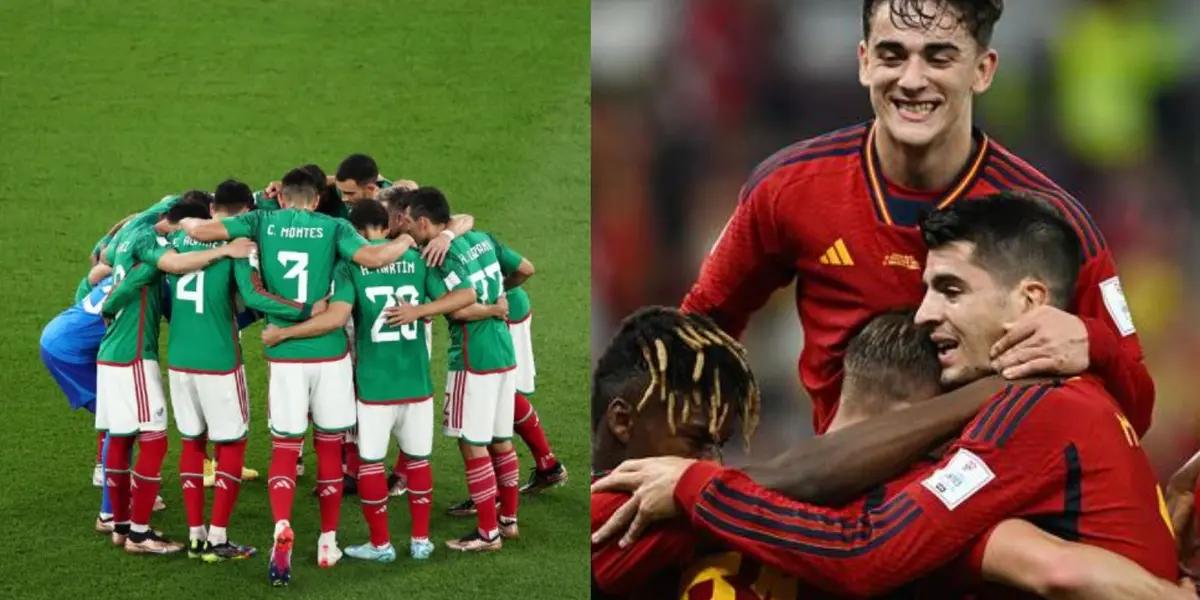 He played in the World Cup and was part of the Mexican team's failure, officially went to Spain and resigned