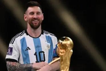 He stood out with the Albiceleste, but spoke others after obtaining the historic title in Qatar