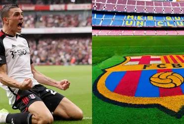 He wants to play for Los Blaugranas.