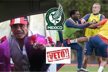 He was banned from the Tri because he came to blows. This brought problems to his career. Now he sells flowers and promotes them in networks.