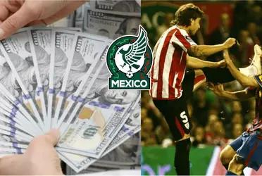 He was the most lumbering of the Mexican national team, a real curmudgeon, now he is a millionaire.