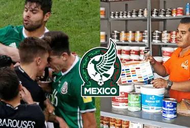 He was the most violent player of the Mexican National Team, now he sells paintings