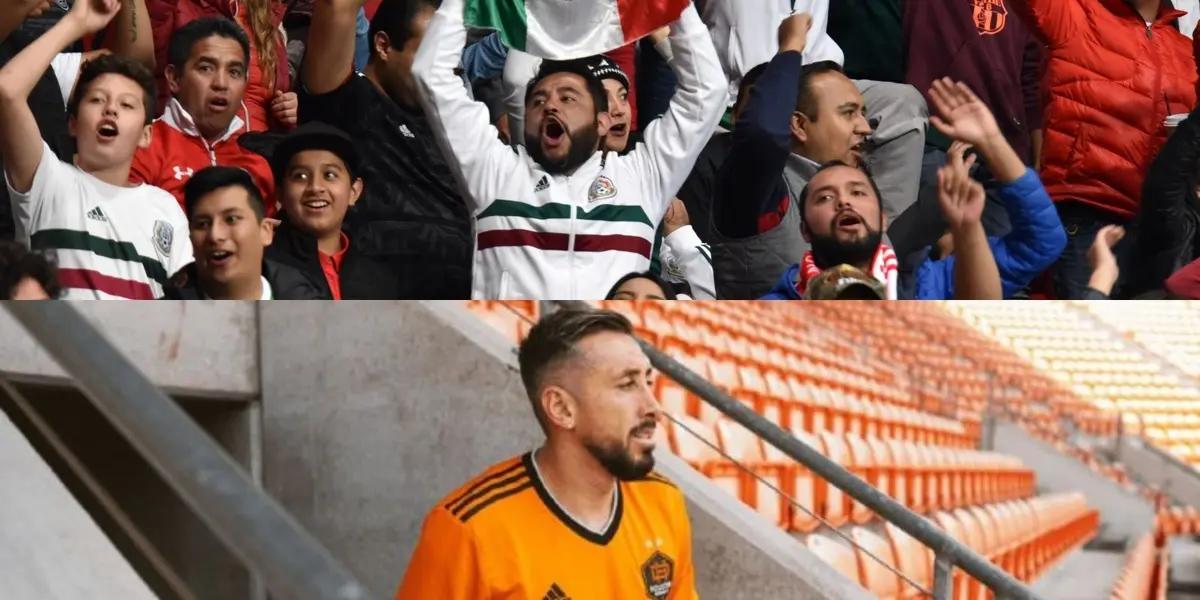 Héctor Herrera is quite criticized by fans of the MLS and the Mexican National Team, today life gives him something unexpected