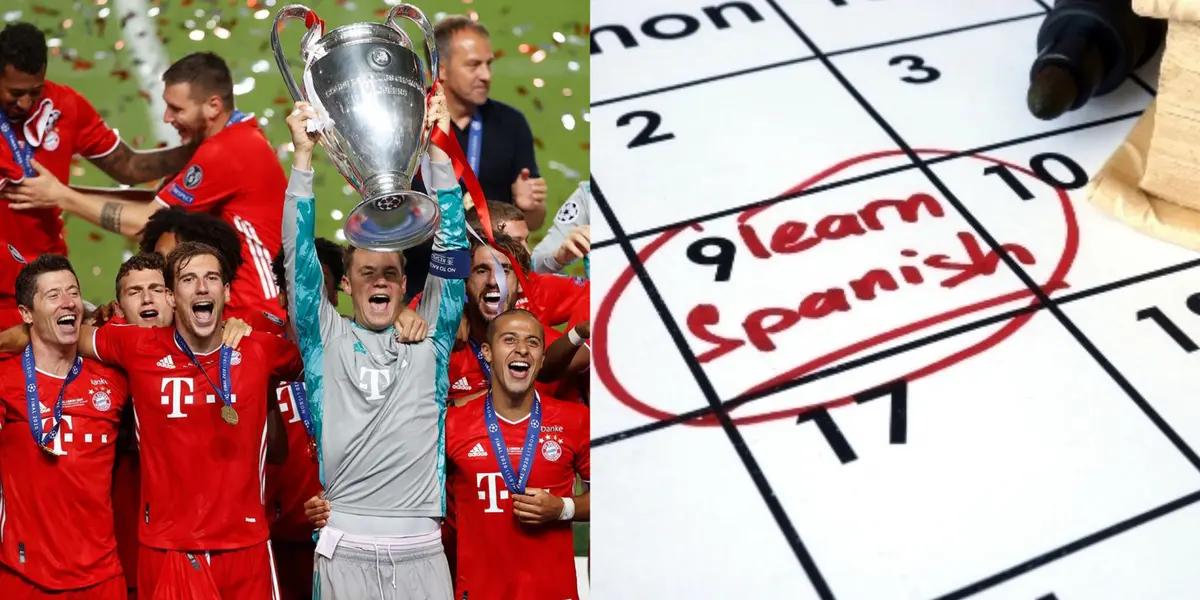 He's studying just in case.