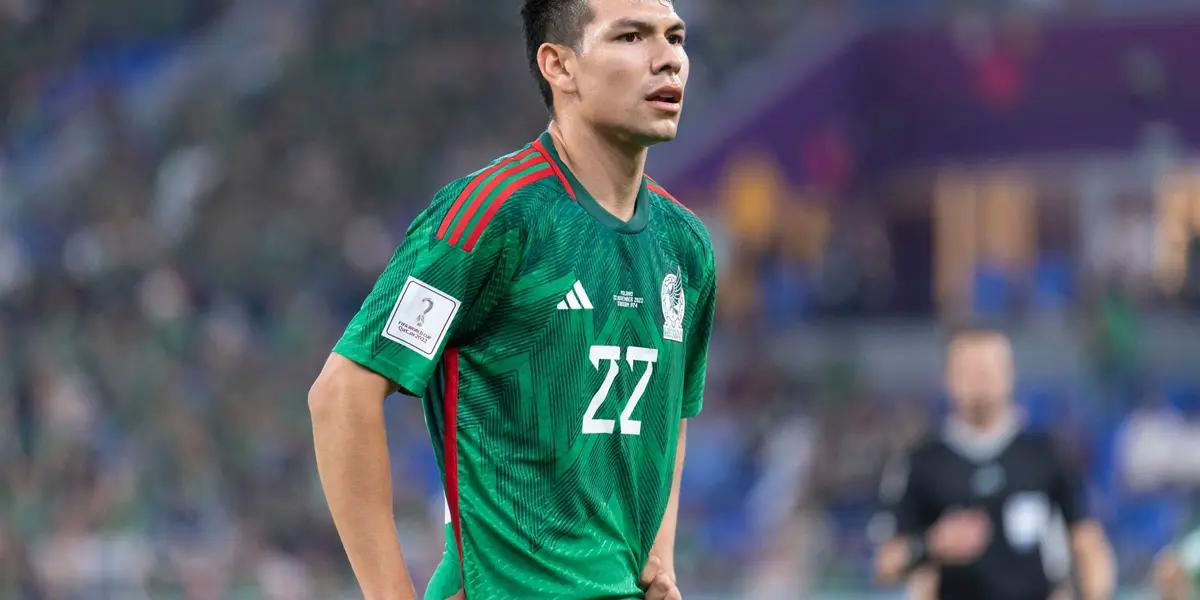 Hirving Lozano and his reward for sweating the shirt and for being one of the few players who breaks it, there would already be a serious offer