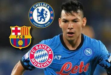 Hirving Lozano in the sights of another European giants; new suitor appears for him