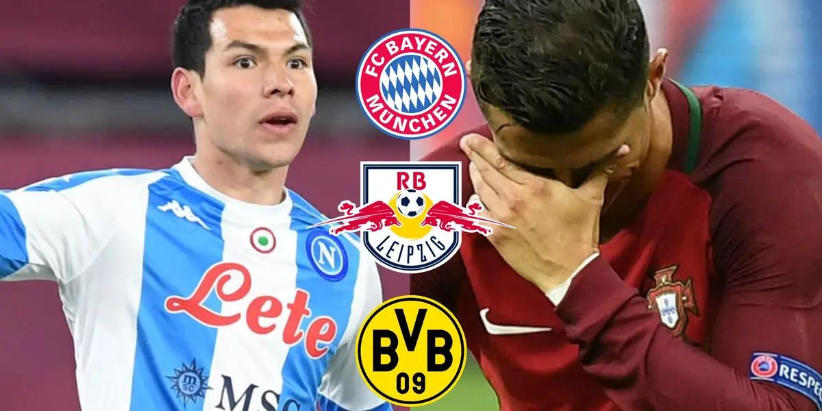 Hirving Lozano is in Manchester United's sights, but a German top club would like to take the Mexican