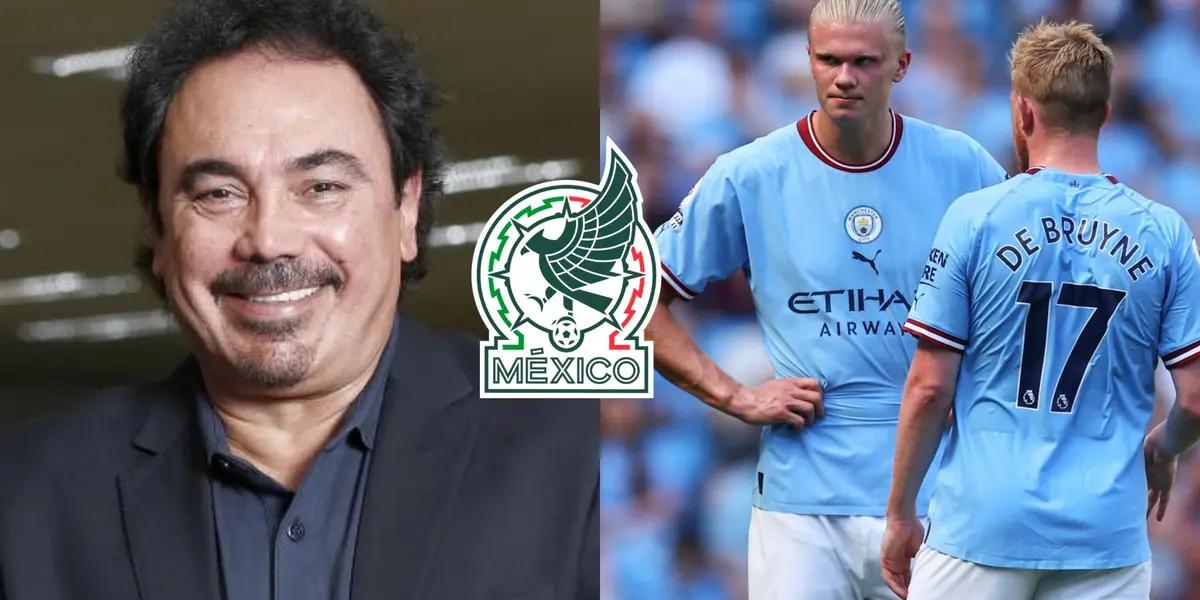 If Hugo Sanchez arrives to the Mexican national team, the 10 he found, is Mexican and signed for Manchester City
