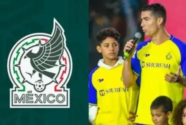 If it is determined that his mother is Mexican, what the FMF could offer Cristiano Ronaldo Junior to play with El Tri.